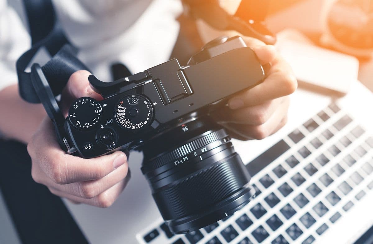 Adjusting the Settings on a Professional Camera