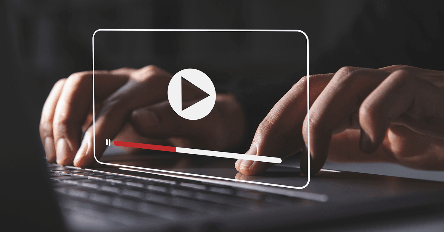 YouTube Video Play button